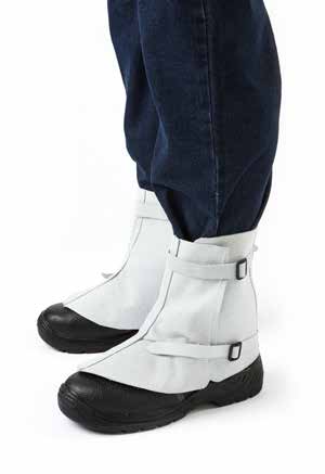 Leather Spat Knee Length