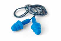 RE-USABLE EAR PLUGS BLUE