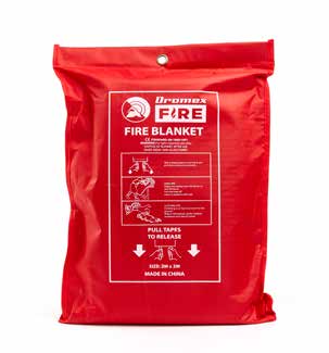 Silicone Coated Fire Blanket