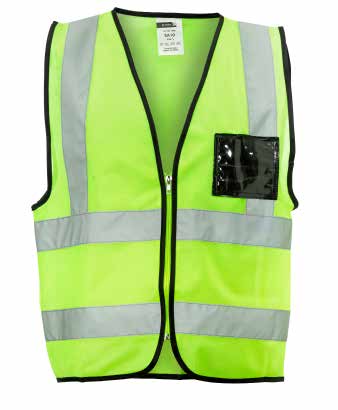 2-Tone Mesh Reflective Vest Yellow/Navy