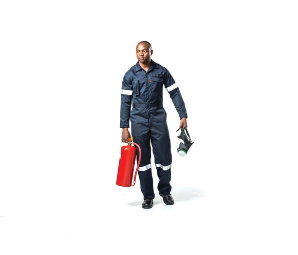 TW GEAR FLAME RETARDANT WILDLAND NAVY BLUE BOILER SUITS - NFPA & ASTM-F